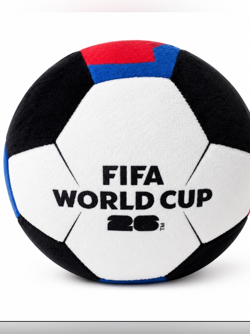 FIFA World Cup 2026 Plush Futbol Soccer Ball Jazwares Stuffed Toy Decor NWT